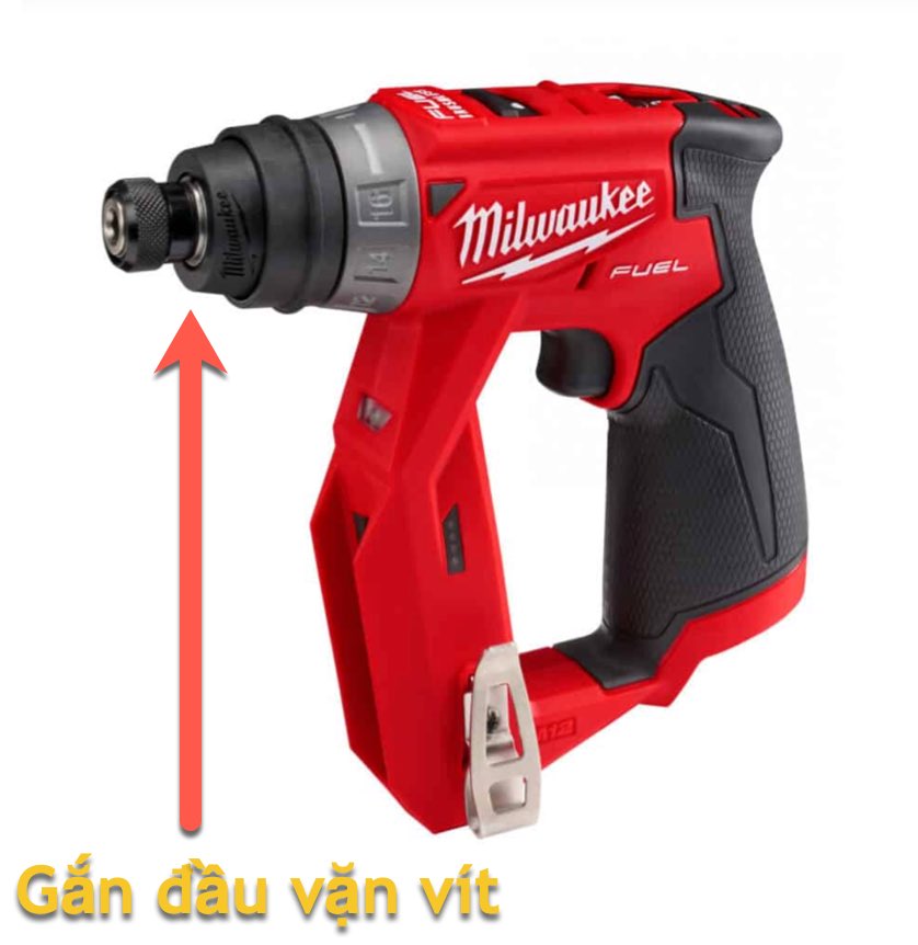 Máy khoan đa năng 4 đầu Milwaukee M12 FDDXKIT-0X (Chưa pin và sạc)