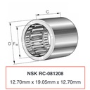 RC 081208 - Vòng bi 1 chiều NSK