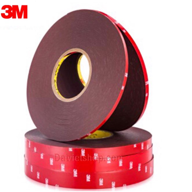 Băng keo xốp Acrylic 3M 4229P, màu xám đậm (10mm x 10m)