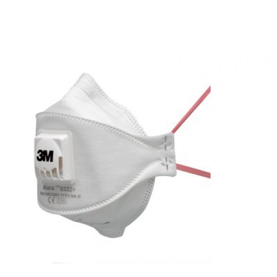 3M 9332A+ FFP3 head band respirator with valve , 200 pcs/Carton