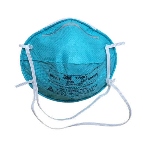 3M 1860 N95 Healthcare respirator, 20 pcs/Box, 120 pcs/Carton