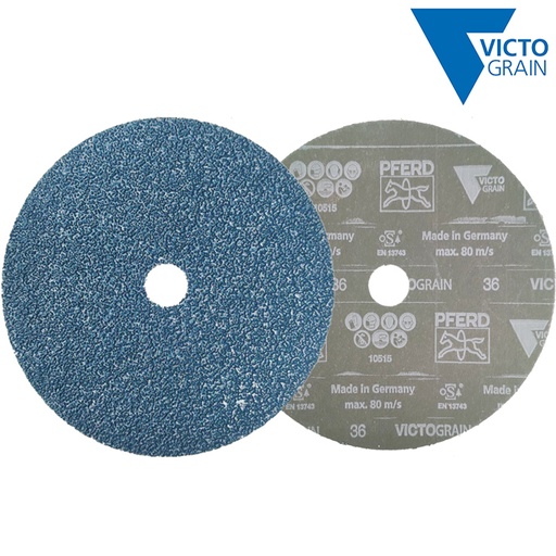 Nhám PFERD đĩa mài mềm 7 inch, size 180x22.23mm, FS 180-22, Victograin G36