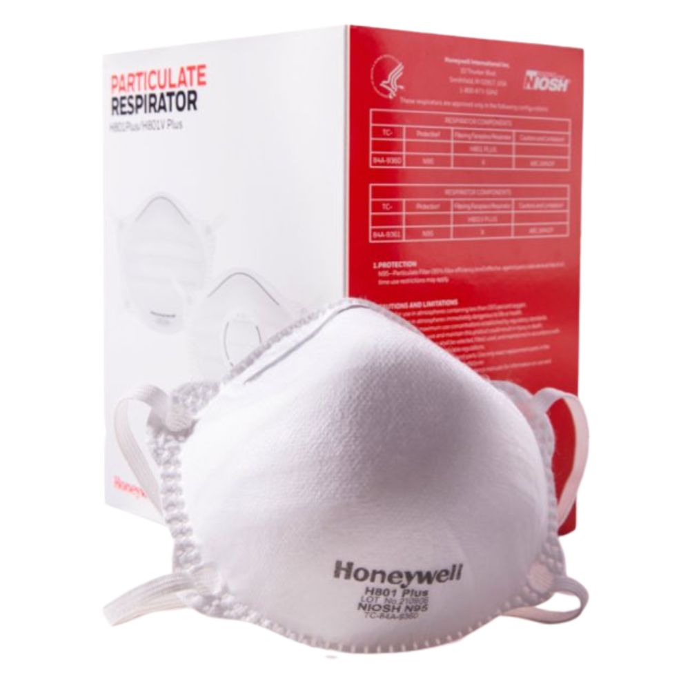 N95 Respirator Honeywell, model H801+, head-band, 20pcs/box