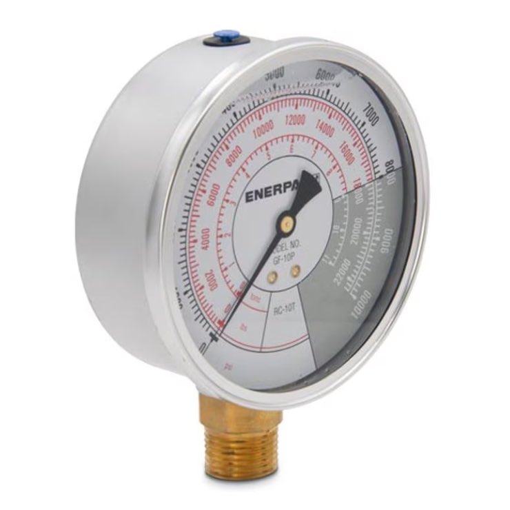 [EIDV06884] GF10P, ENERPAC pressure gauge