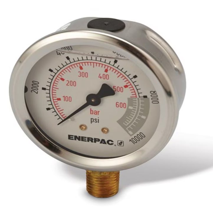 [EIDV06906] G2535L, ENERPAC pressure gauge