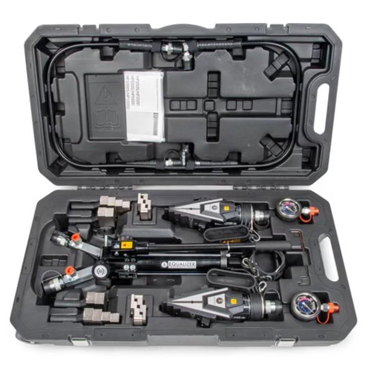 SWi2025TEMAXSPB Full set of Flange spreader by ENERPAC hydraulic