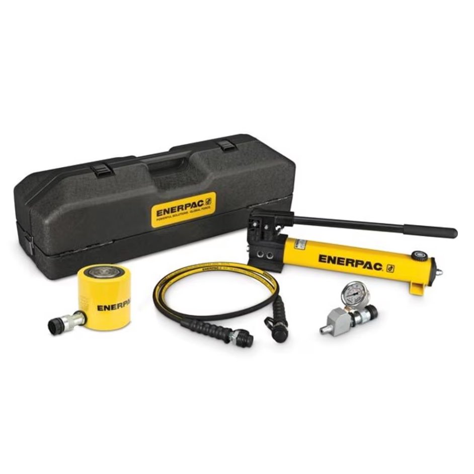 [EIDV07411] SCL502TB ENERPAC Hydraulic cylinder and Hand pump Set