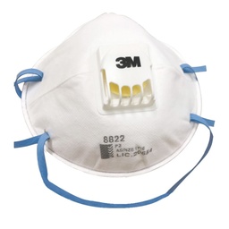 [EIDV03569] 3M 8822 respirator with valve, 10 pcs/Box, 240 pcs/Carton