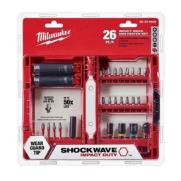 [EIDV03682] Milwaukee 48-32-4408, 26pcs impact drive and fasten set