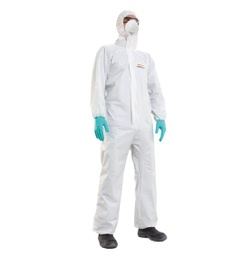 [EIDV03736] Bộ quần áo bảo hộ Honeywell, Mutex Light+, màu trắng, 25 bộ/ thùng, Size XL. Dùng cho phòng sơn, phòng thí nghiệm, hóa chất