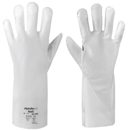 [EIDV03829] Ansell chemical resistant gloves, Barrier Code 02-100, Size 8