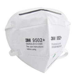 [EIDV04368] 3M 9502+ N95 respirator, head band, 50 pcs/Box, 10 Box/Carton